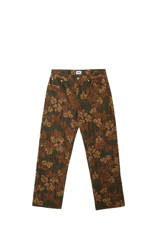 OBEY JEANS HARDWORK PRINTED DENIM MULLED BASIL MLT-MBS