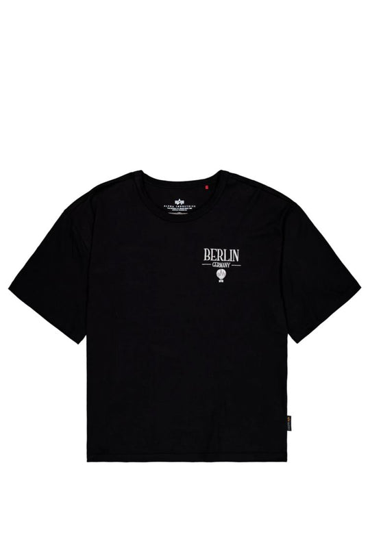 ALPHA INDUSTRIES BERLIN CANDY TEE 148515 BLACK