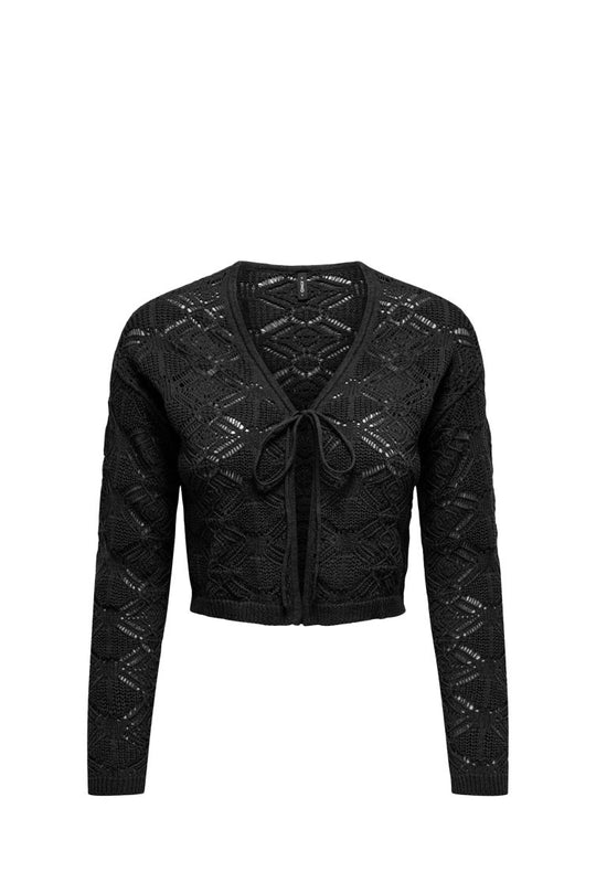 W CARDIGAN 15318445 59411_8386 BLACK-BLACK WMN