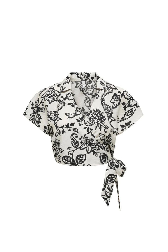 W CAMICIA 15323875 59405_30165 BLK FLWR-BLK FLWR WMN