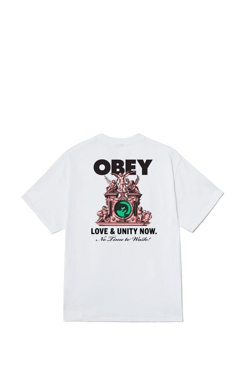 T-SHIRT LOVE AND UNITY NOW TEE 63082_7911 WHITE-WHT MAN