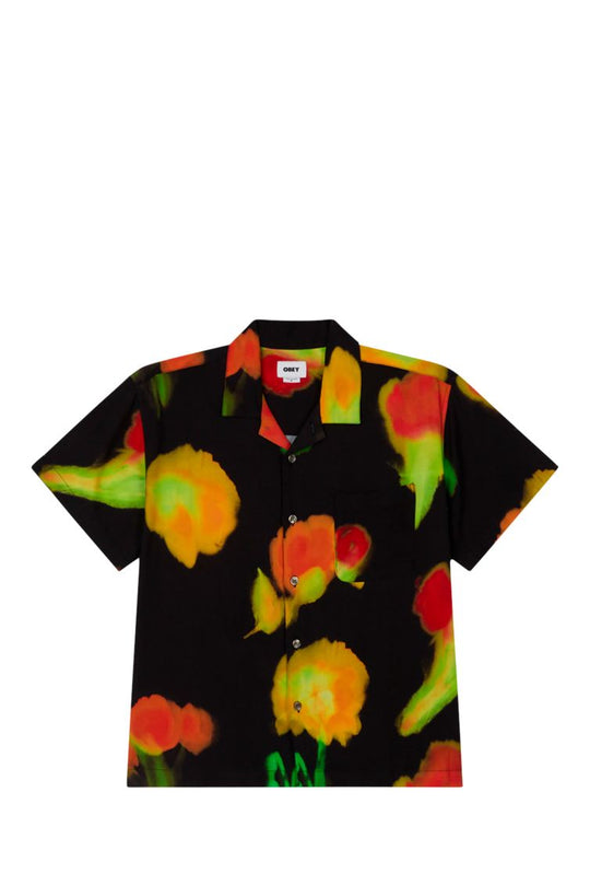 CAMICIA KINNEY WOVEN 63085_20546 BLACK MULTI-BKM MAN