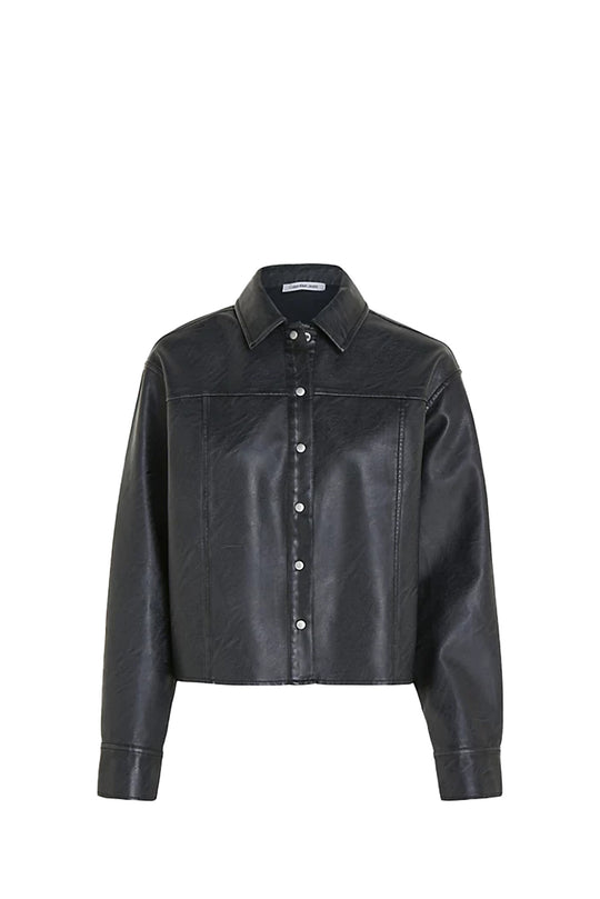 CAMICIA DONNA CALVIN KLEIN JEANS J223240 CK BLACK