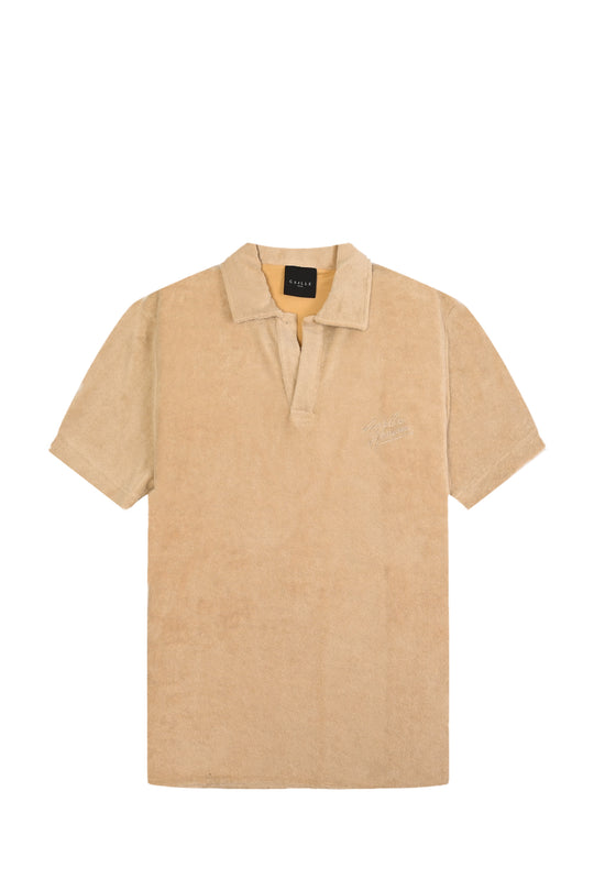 POLO SPUGNA GAABM00098 59775_30305 BEIGE-BE00 MAN