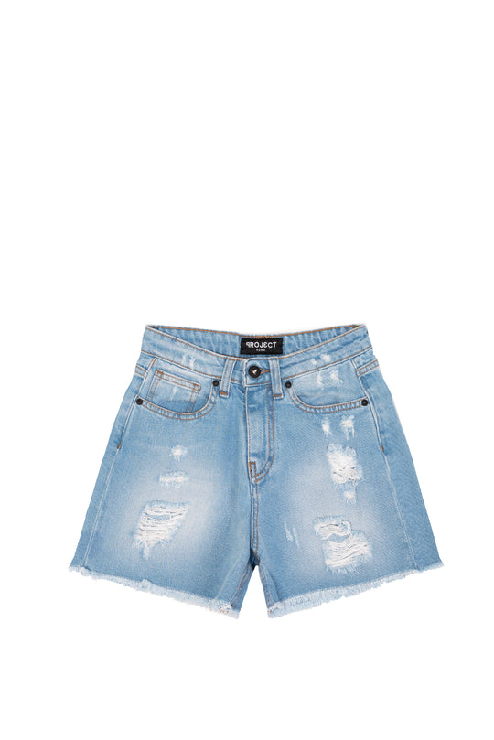 SHORT DONNA PROJ3CT S1 ROSE DENIM