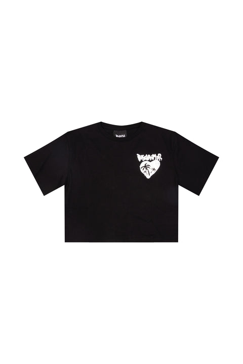 T-SHIRT DONNA DISCLAIMER 24EDS54413 NERO