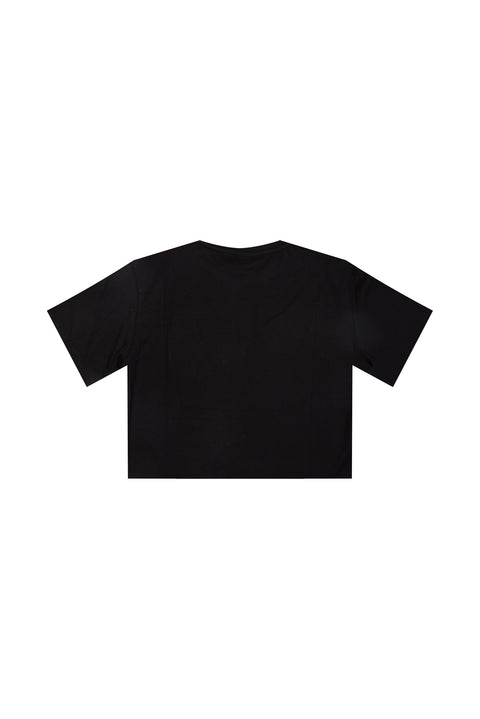T-SHIRT DONNA DISCLAIMER 24EDS54413 NERO