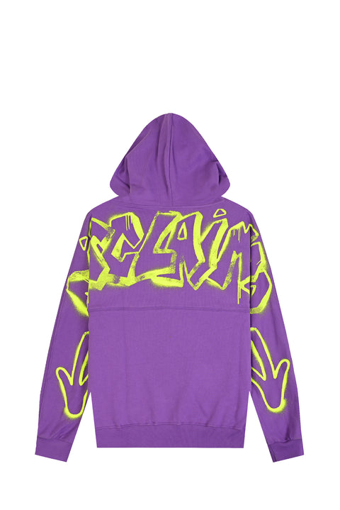 FELPA 24EDS54200 60028_28104 VIOLA/VERDE-VIOL/VRD MAN