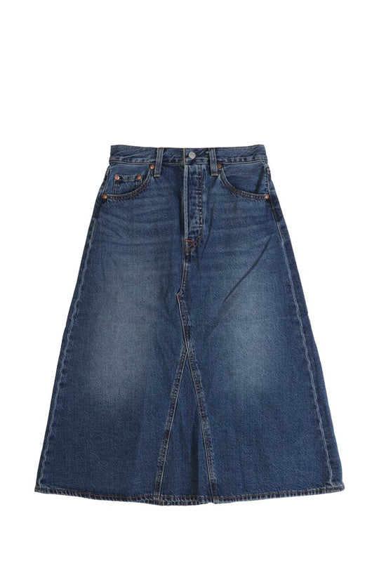 LEVI'S HR ALINE DECON SKIRT A9316-0002 MID MORNING