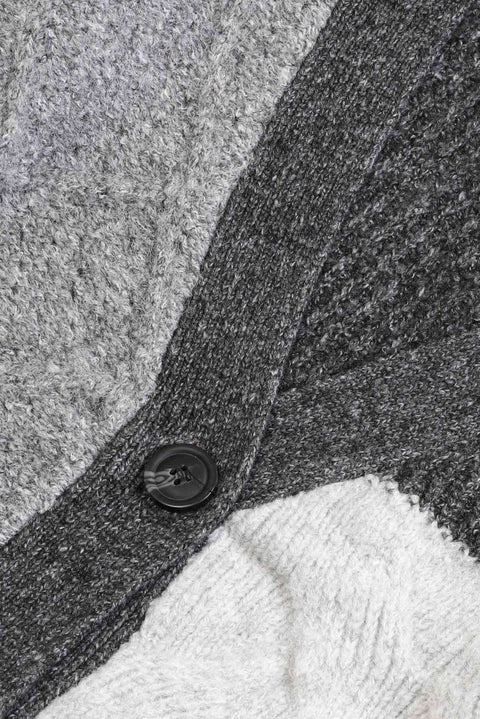 24COLOURS CARDIGAN 41153 GREY-08