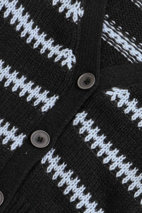 24COLOURS CARDIGAN 41175A BLACK-01