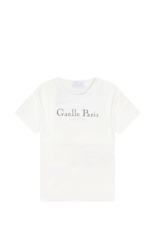 GAELLE PARIS T-SHIRT DONNA GAABW01278 OFF WHITE