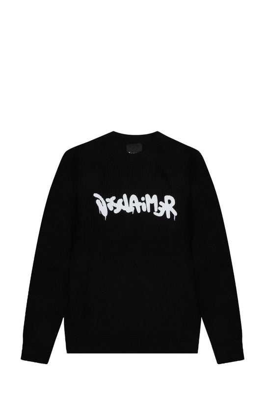 DISCLAIMER MAGLIA 24IDS54546 NERO