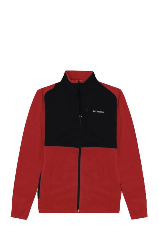 COLUMBIA SAGE PEAK FZ FLEECE 2095781 SAIL RED/BLACK-698
