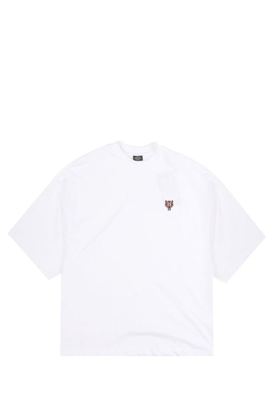 T-SHIRT S2 FELINO 62701_8427 BIANCO-BIANCO MAN