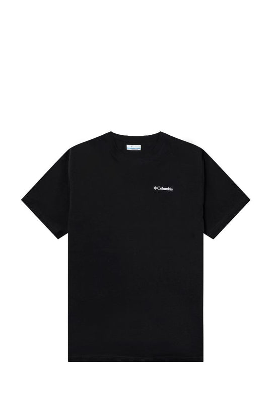 BLACK BUTTE TEE 2071701 62778_31951 BLACK/LINEAR V-014 MAN
