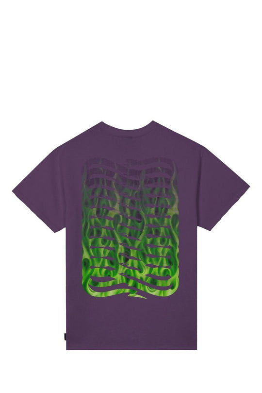 RIBS FLAME TEE PRTS863 62911_10188 VIOLA-VIOLA MAN