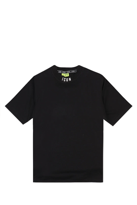 T-SHIRT ICUS2S5T049 63297_7948 NERO-NERO MAN