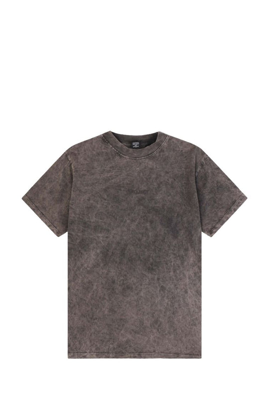 T-SHIRT S2 PALM 63474_8386 BLACK-BLACK MAN