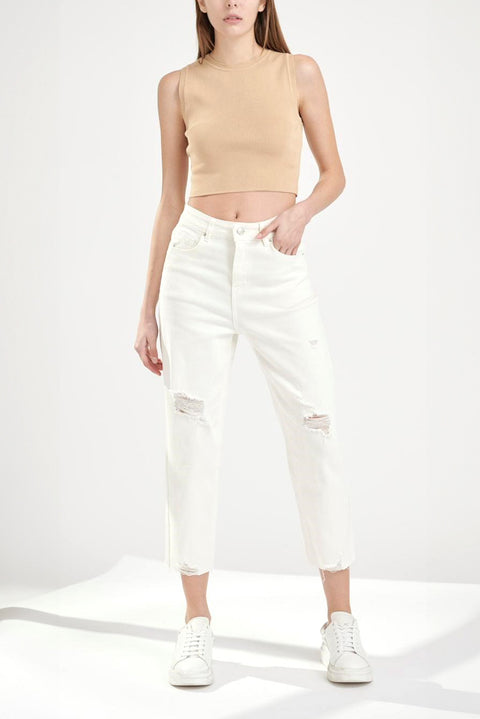 W JEANS KELLY 60089_8036 WHITE-WHITE WMN
