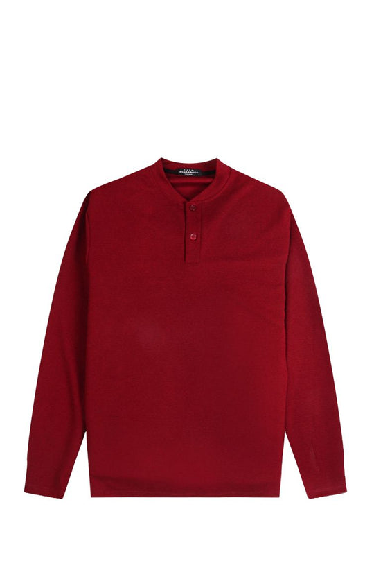 T-SHIRT UOMO BLACK RAGS CHESTER BORDEAUX