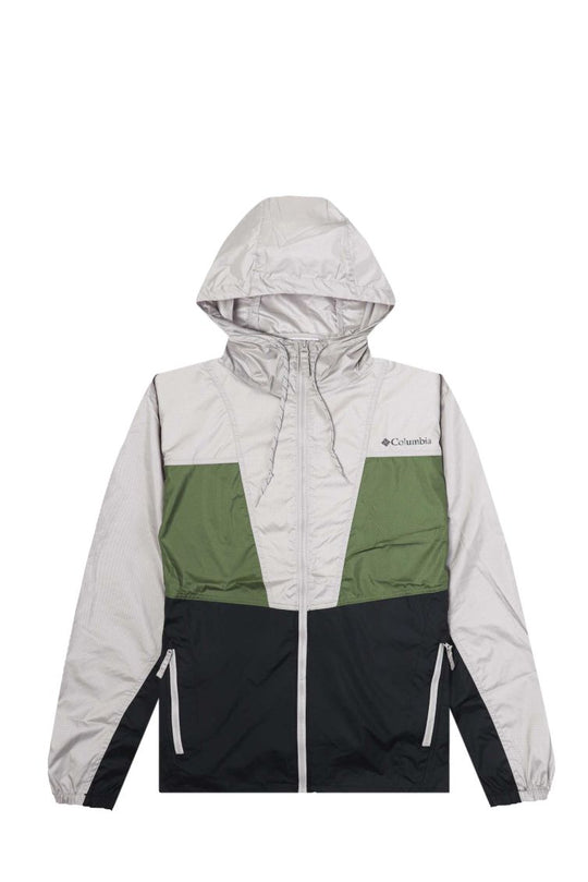 GIACCA UOMO COLUMBIA TRAVELER WINDBREAKER 2036873 FLINT GREY/CAN