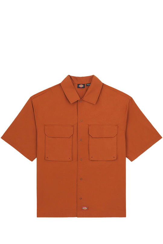 CAMICIA UOMO DICKIES DK0A4YS6 MOCHA BISQUE