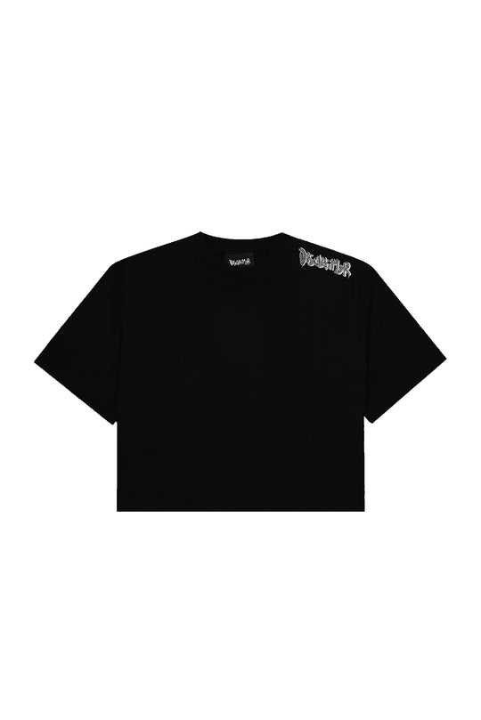 W T-SHIRT 24EDS54317 60027_7948 NERO-NERO WMN