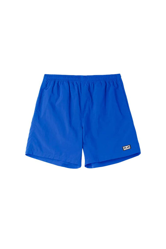 BERMUDA UOMO OBEY EASY EYES NYLON 55919 SURF BLUE