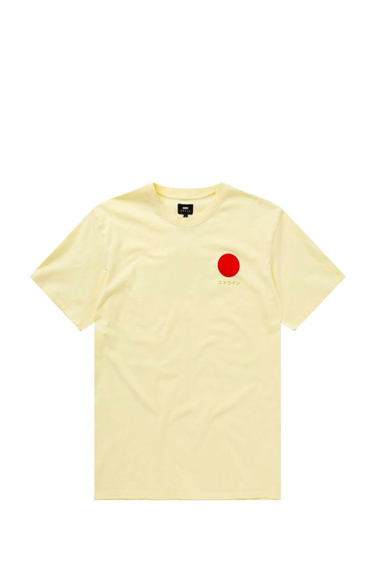 T-SHIRT UOMO EDWIN I025020 JAPANESE SUN TS TENDER YELLOW