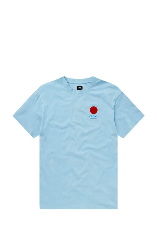 T-SHIRT UOMO EDWIN JAPANESE SUN SUPPLY TS I031126 PLACID BLUE