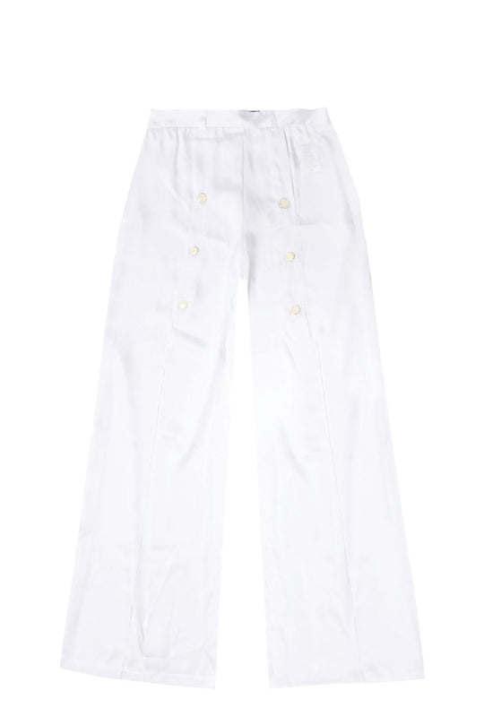 PANTALONE DONNA GAELLE GAABW00687 BIANCO