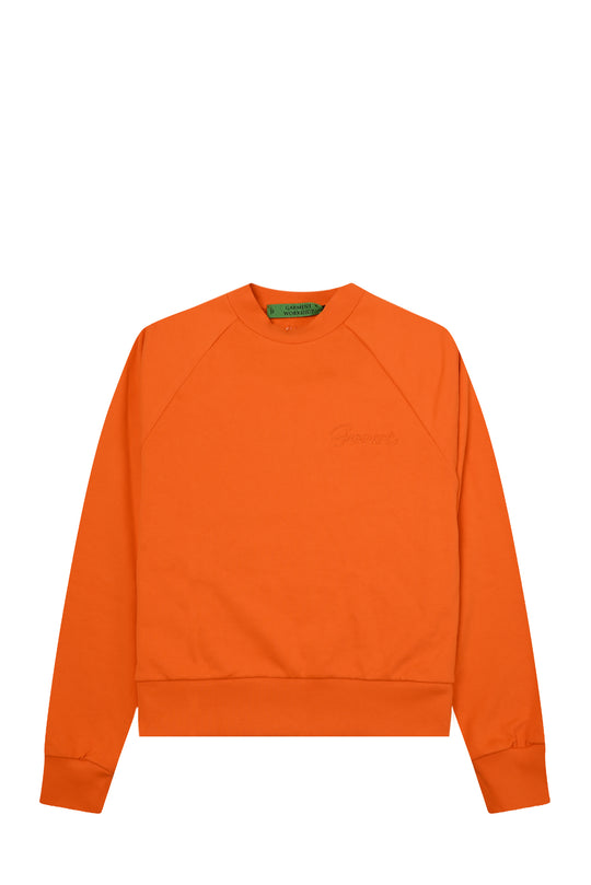 FELPA S4GMUASW010 60248_30601 BRIGHT ORANGE-GW030 MAN
