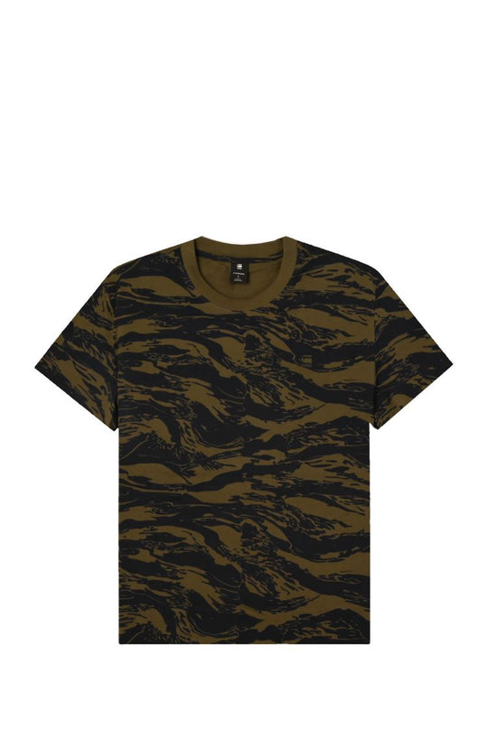 T-SHIRT UOMO G-STAR RAW D24421 C334 SHADOW OLIVE
