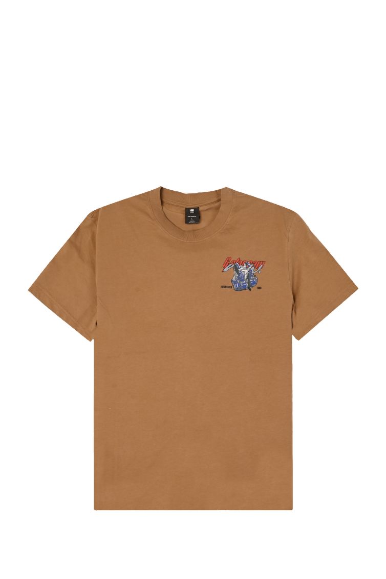 T-SHIRT UOMO G-STAR RAW D24423 336 DK FAWN | Proj3ct.it– Proj3ct Store