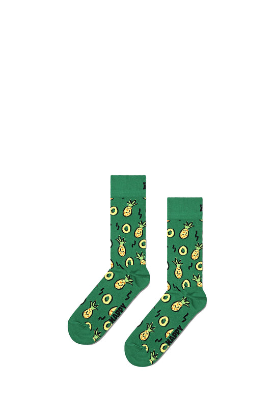 CALZA UOMO HAPPY SOCKS P000911 PINEAPPLE GREEN