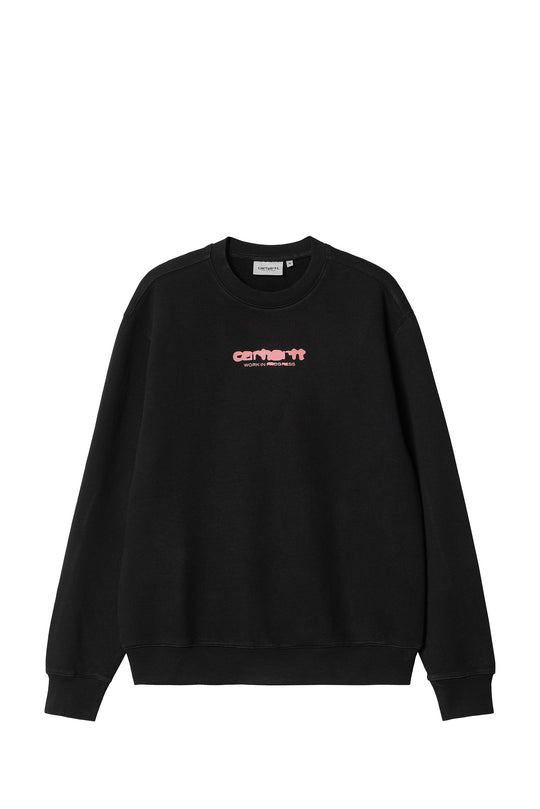 FELPA I032866 59234_30085 BLACK/PINK-0IX.06 MAN