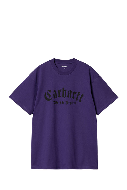 T-SHIRT I032875 59235_30083 TYRIAN/BLK-1ZT.XX MAN