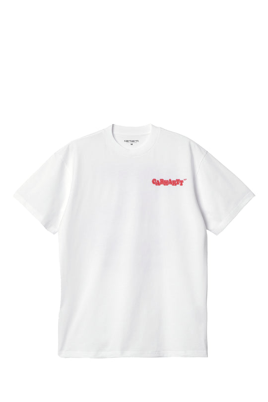 T-SHIRT I033249 59954_30410 WHITE/RED-1WZ.XX MAN