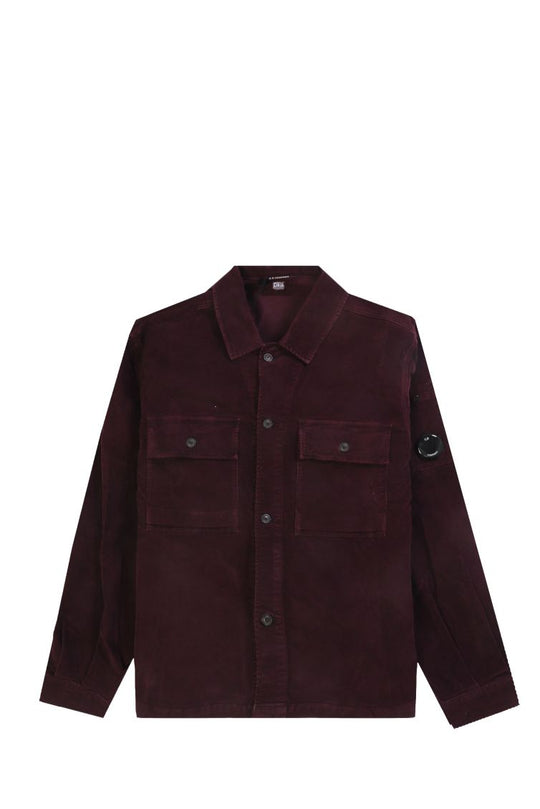 OVERSHIRT MAN MOS133A 6410O POTENT PURPLE