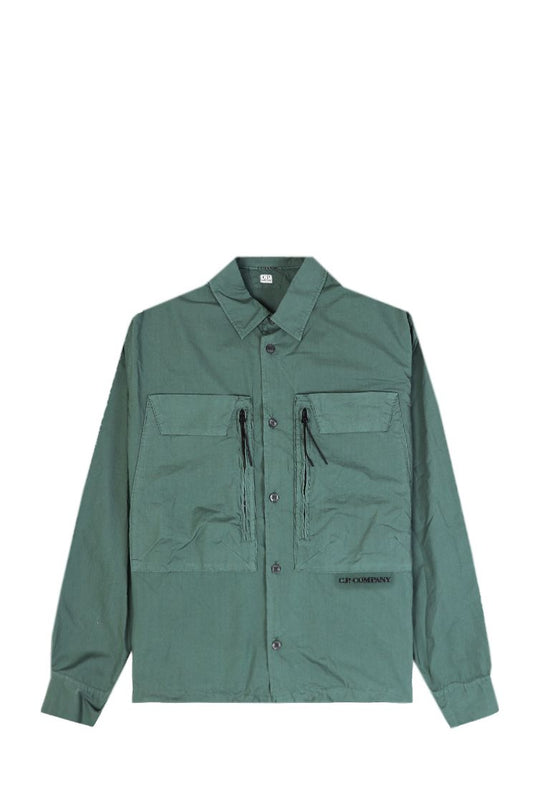 OVERSHIRT UOMO C.P. COMPANY MOS276A 5328G  DUCK GREEN