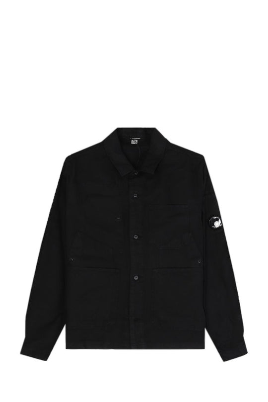 OVERSHIRT UOMO C.P. COMPANY MOS277A 6273G BLACK