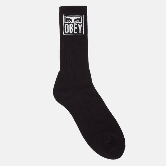 CALZA OBEY EYES ICON SOCKS BLACK