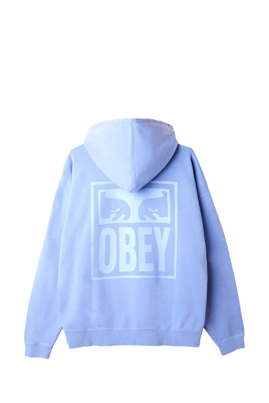 FELPA UOMO OBEY PIGMENT OBEY EYES HOOD HYDRANGEA