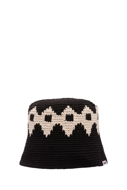 CAPPELLO UOMO OBEY VICEROY CROCHET HAT BLACK MULTI