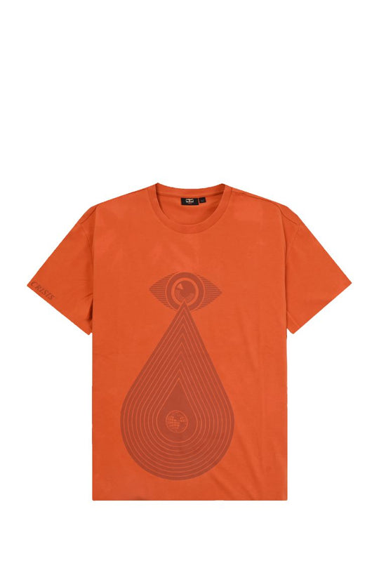 T-SHIRT UOMO OBEY X NAPA SS TEE NA4HXA ORANGE