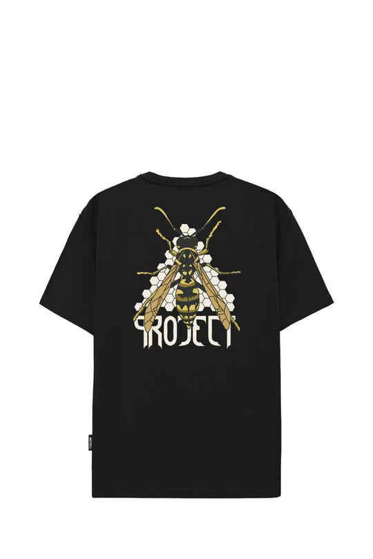 T-SHIRT S1 WASP 60115_8386 BLACK-BLACK MAN