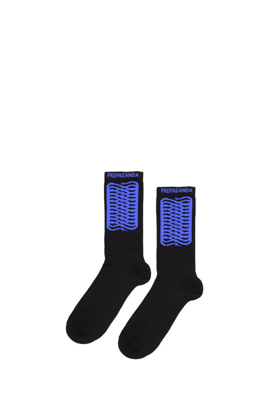 SOCKS RIBS PRAC325 59687_8386 BLACK-BLACK MAN