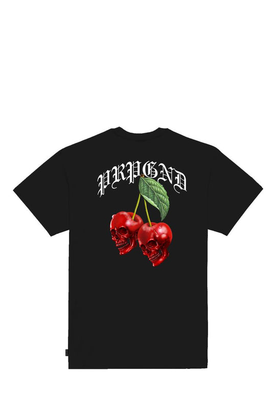 T-SHIRT CHERRY PRTS700 59664_8386 BLACK-BLACK MAN