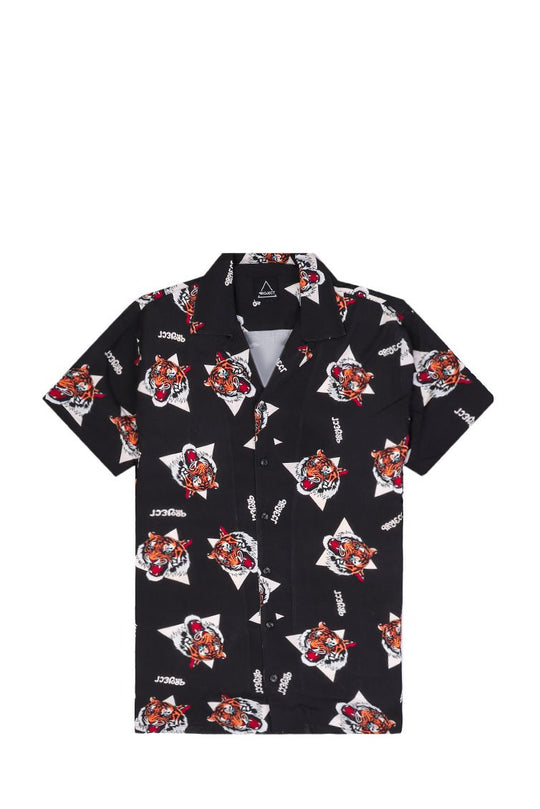 CAMICIA UOMO PROJ3CT S1 SRT TIGER 6 BLACK